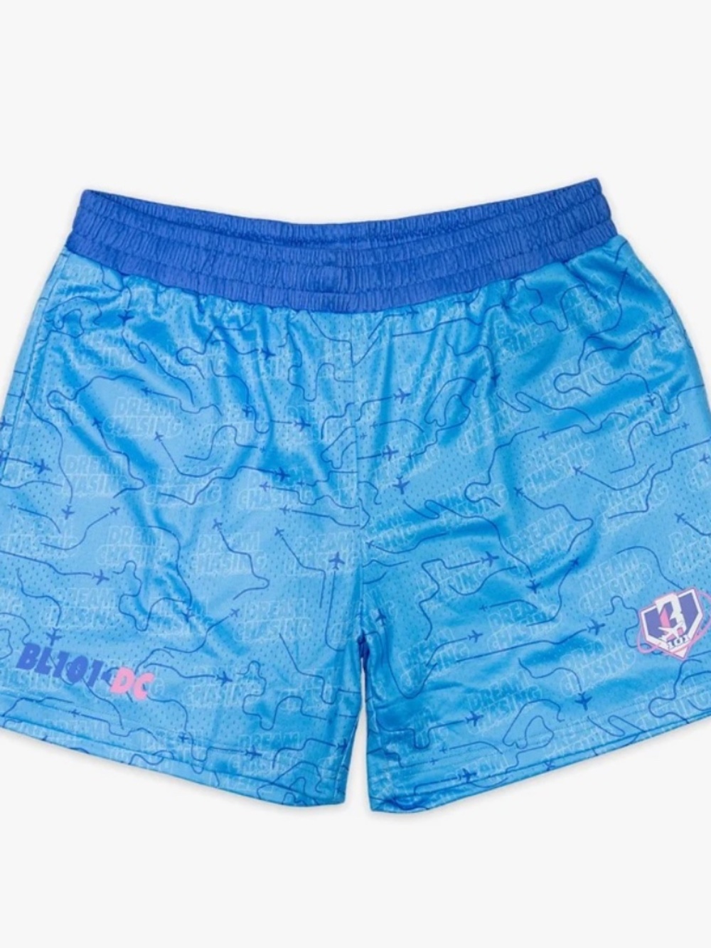 Baseball Lifestyle 101 FLIGHT MAP Medium Youth Shorts